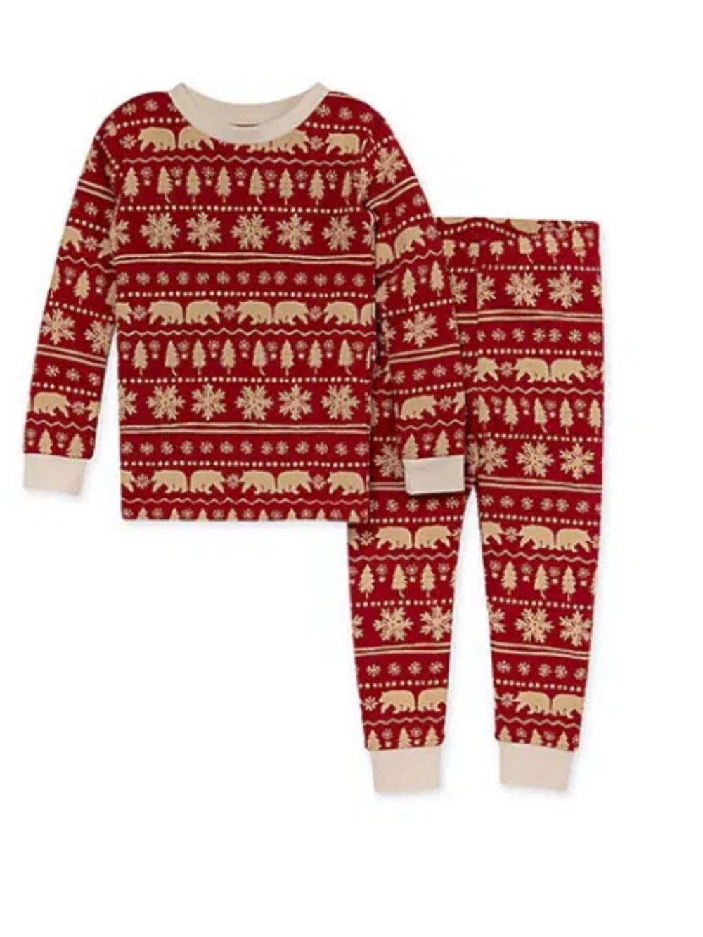 Burt’s Bees Fair Isle Bear Pjs
